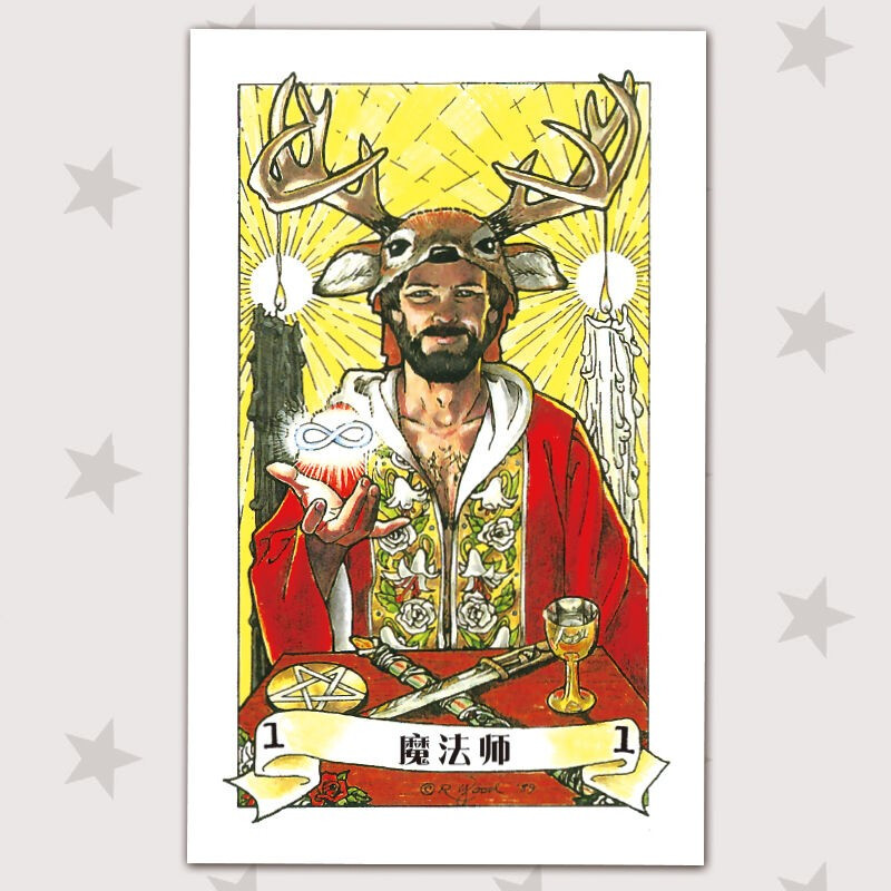 羅賓伍德塔羅中文簡體套裝The ROBIN WOOD TAROT-魔法塔羅