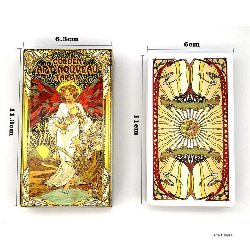 黃金新藝術塔羅牌 Golden Art Nouveau Tarot-魔法塔羅