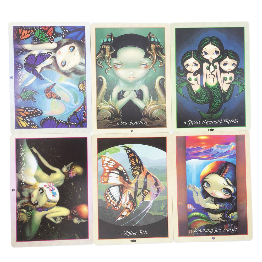 神話人魚神諭卡Myths Mermaids Oracle of the Water-魔法塔羅