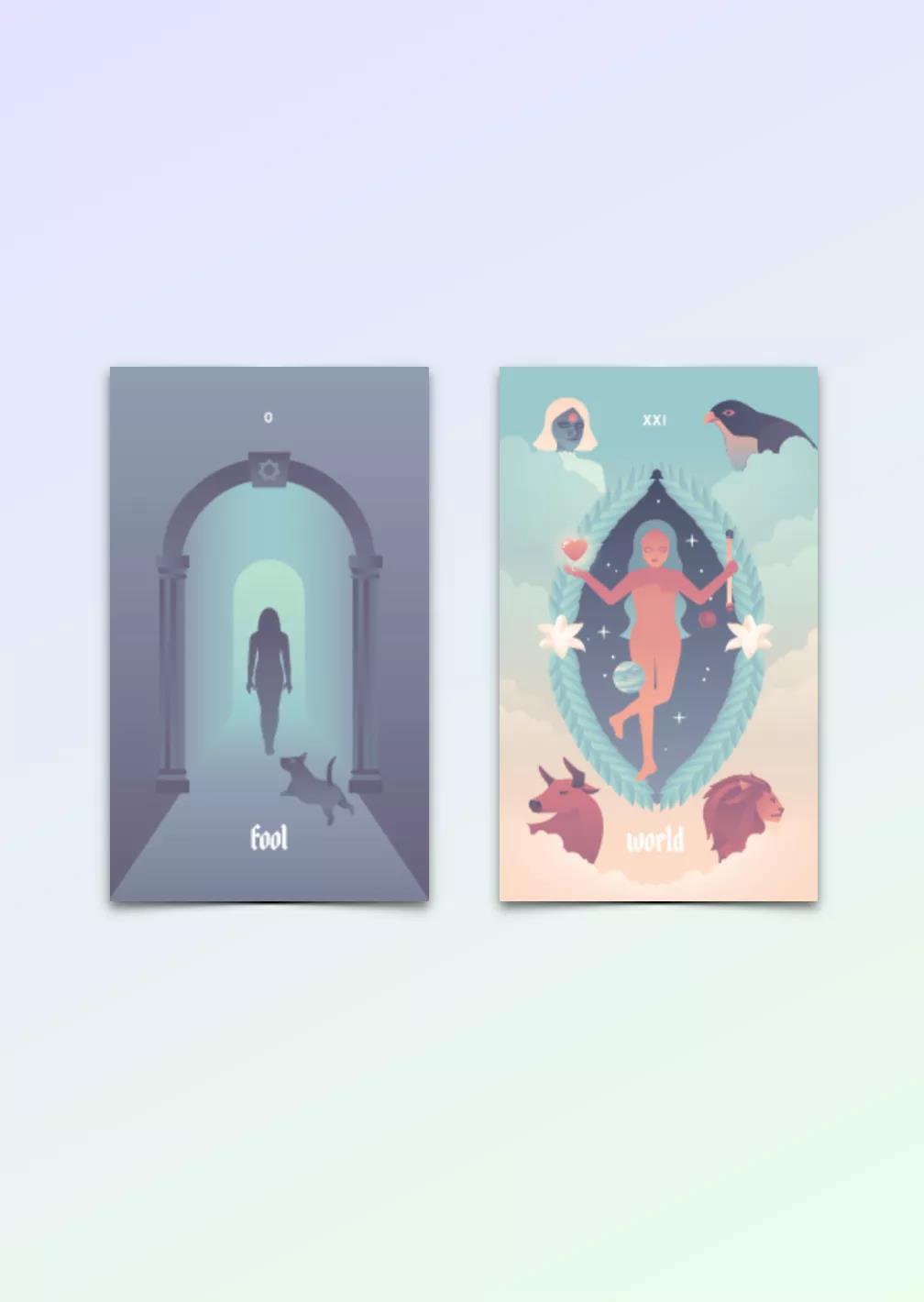 大阿卡納雙階╱塔羅