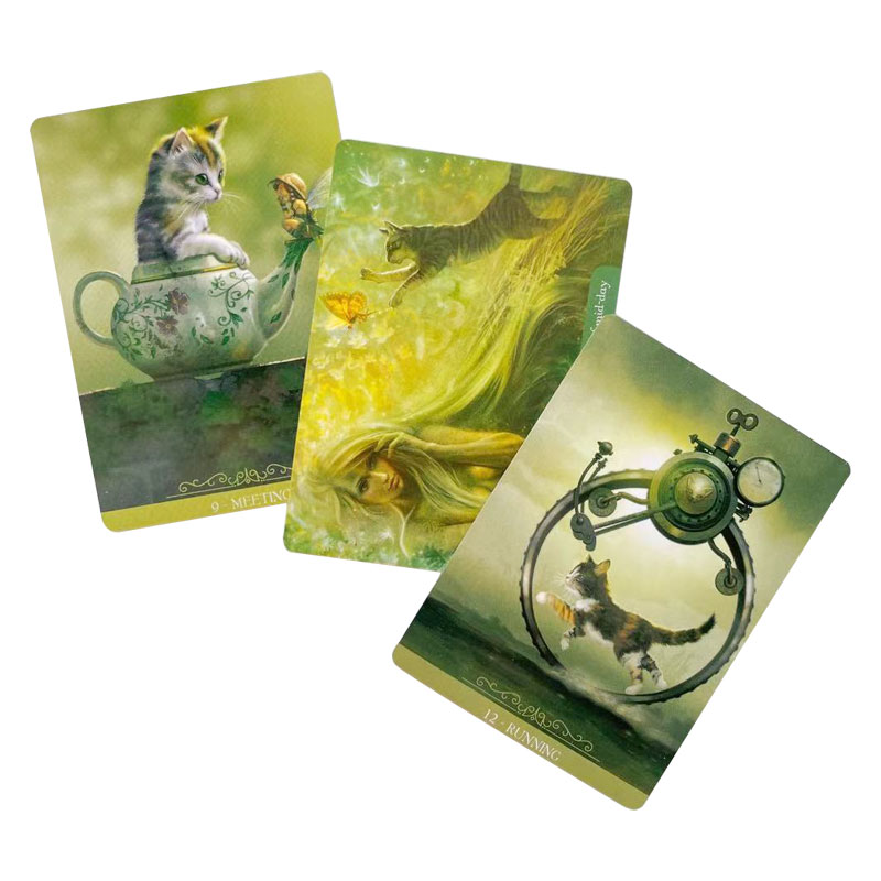 奇幻貓王國神諭卡Fantasy Cats Oracle-魔法塔羅