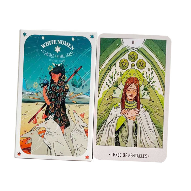 白努曼塔羅牌White Numen A Sacred Animal Tarot-魔法塔羅