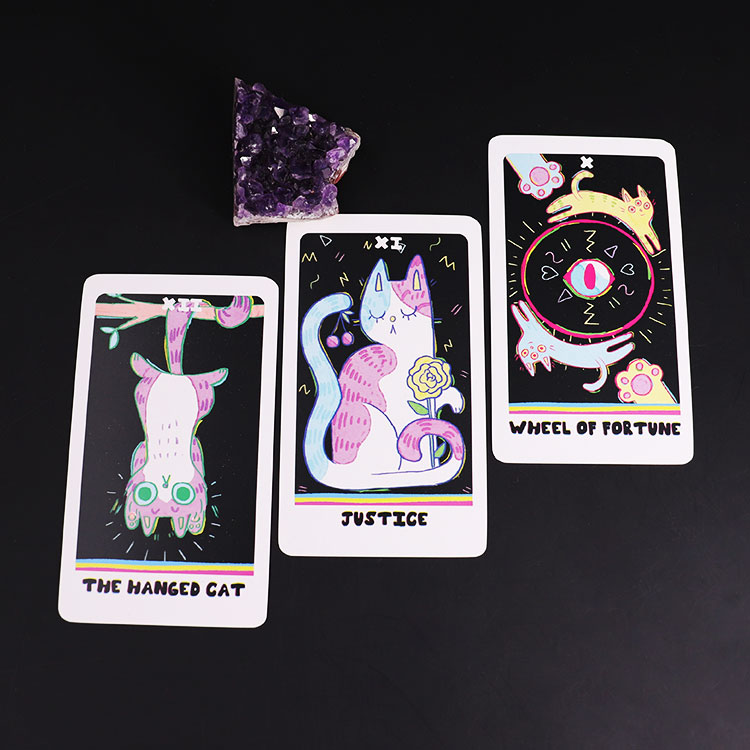 怪異貓塔羅牌The Weird Cat Tarot -魔法塔羅