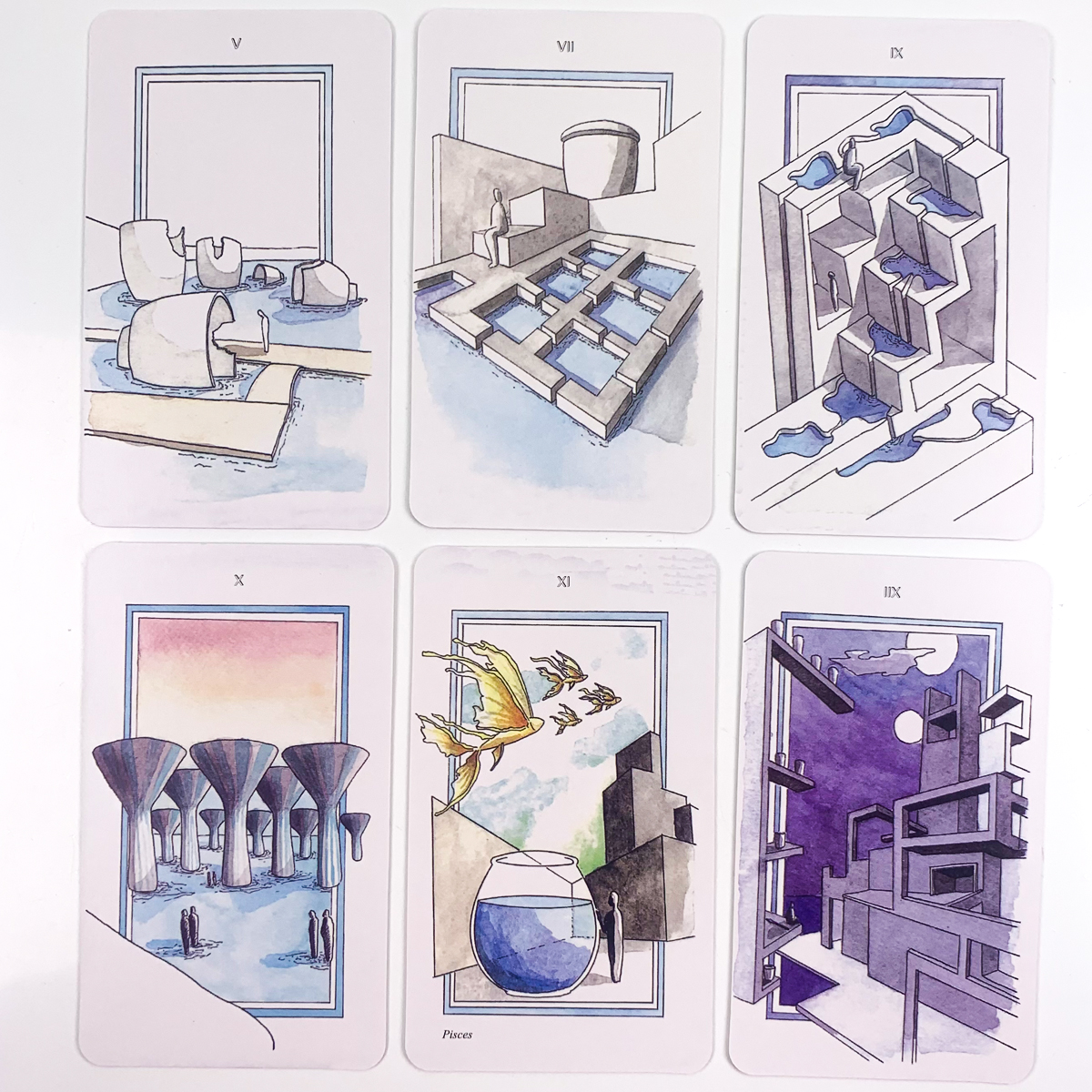 建築師塔羅牌The Architect’s Tarot-魔法塔羅