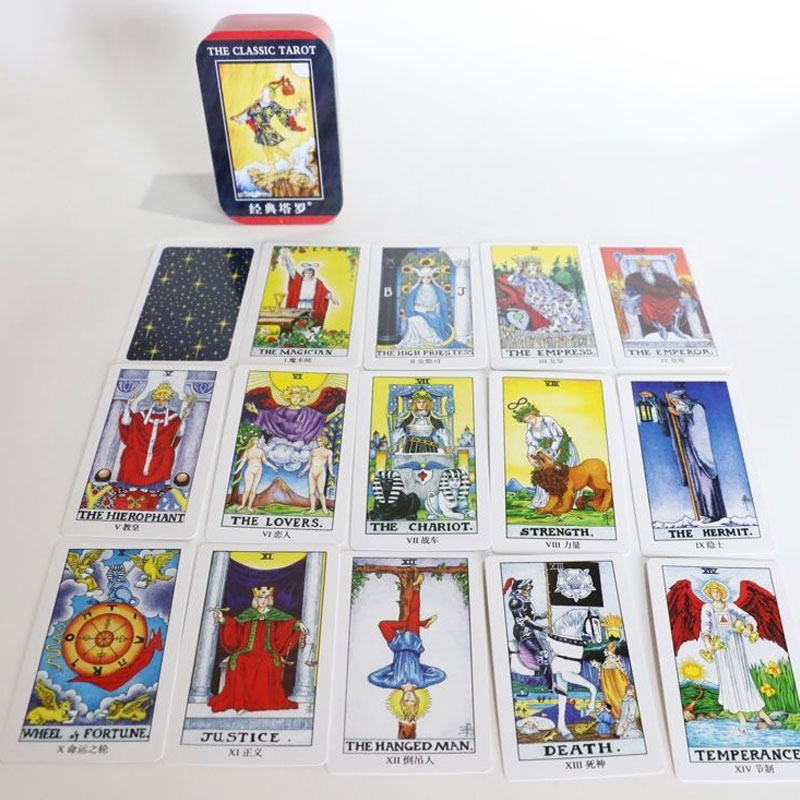 經典塔羅-鐵盒版The Classic Tarot-魔法塔羅