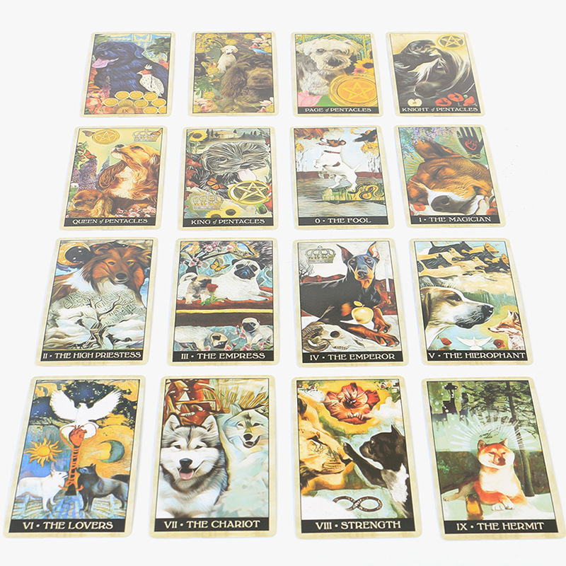 聰明狗塔羅牌Wise Dog Tarot-魔法塔羅