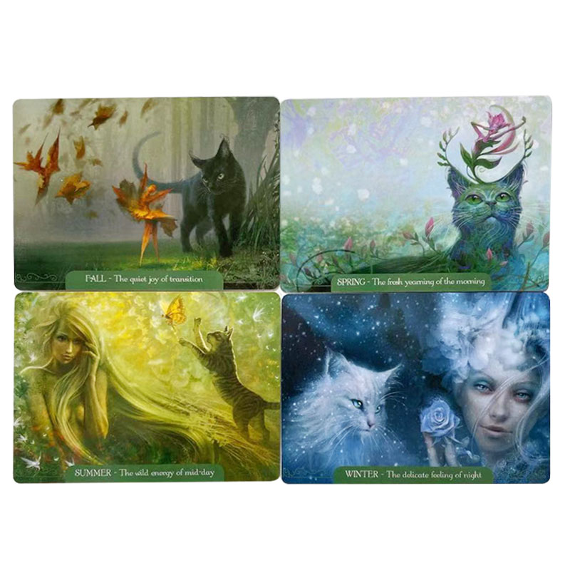 奇幻貓王國神諭卡Fantasy Cats Oracle-魔法塔羅