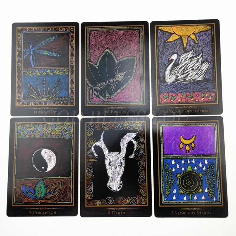 薩滿療愈神諭卡Shamanic Healing Oracle Cards-魔法塔羅