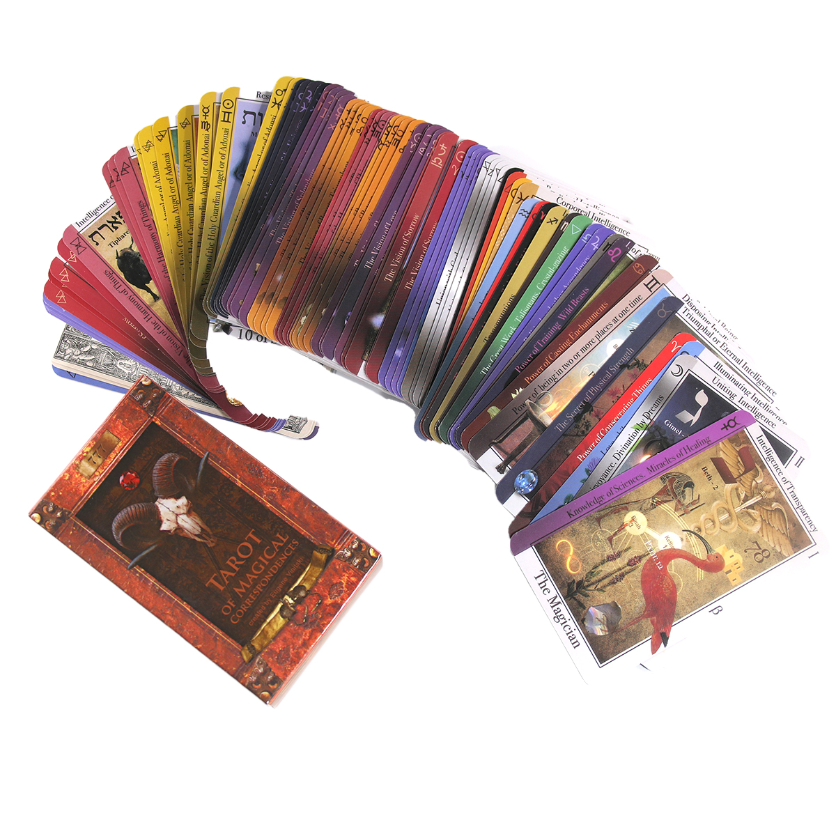 契合魔法塔羅牌Tarot of Magical Correspondences-魔法塔羅