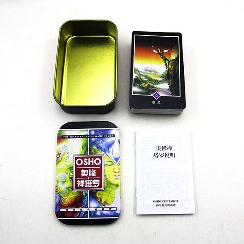 奧修禪塔羅-鐵盒版Osho Zen Tarot-魔法塔羅