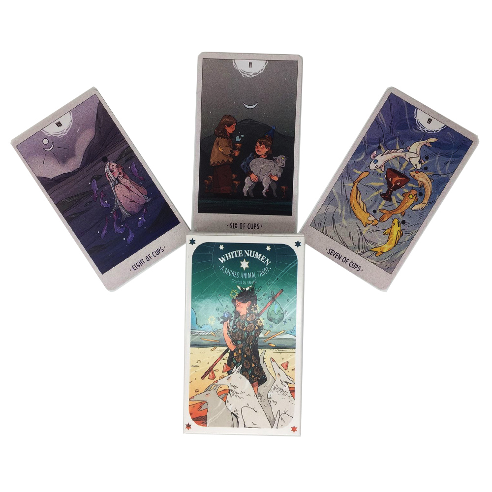 白努曼塔羅牌White Numen A Sacred Animal Tarot-魔法塔羅