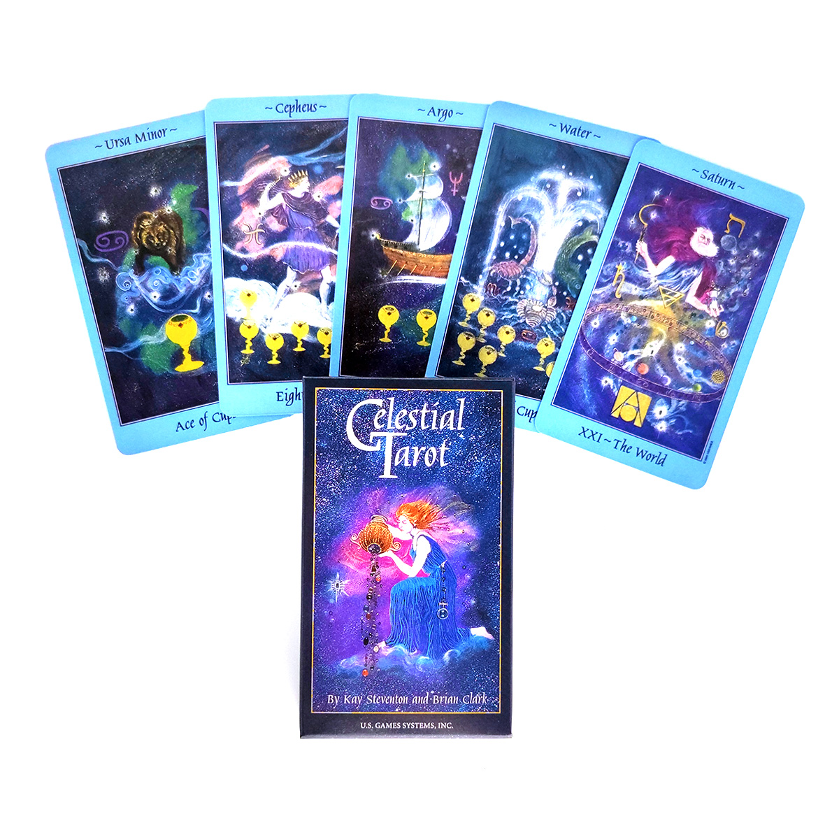  天空塔羅牌Celestial tarot-魔法塔羅