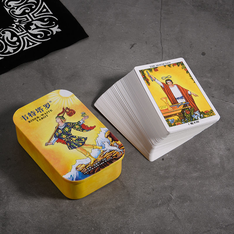 韋特塔羅-鐵盒版Rider-Waite Tarot-魔法塔羅