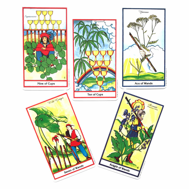 草藥塔羅牌The Herbal Tarot-魔法塔羅