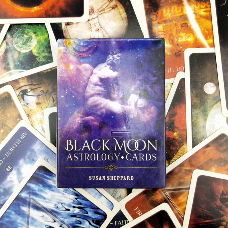 黑月星座神諭卡Black Moon Astrology Cards-魔法塔羅