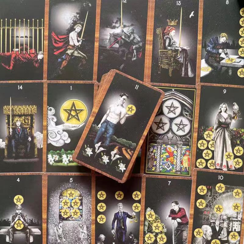 黑暗之舞塔羅牌Dancing in the Dark Tarot-魔法塔羅