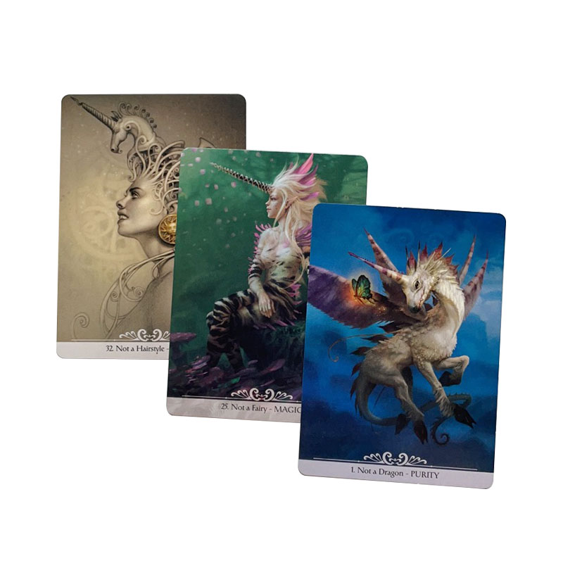 巴維里獨角獸神諭卡Barbieri Unicorns Oracle-魔法塔羅