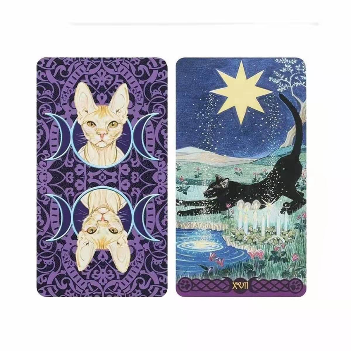 異教徒貓咪塔羅牌Tarot of Pagan Cats-魔法塔羅