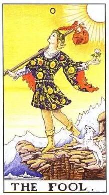 愚人-塔羅牌牌義解釋