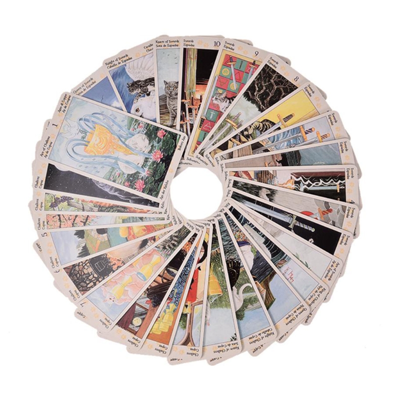 異教徒貓咪塔羅牌Tarot of Pagan Cats-魔法塔羅