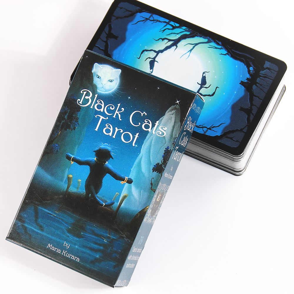 黑貓塔羅牌Black Cats Tarot-魔法塔羅