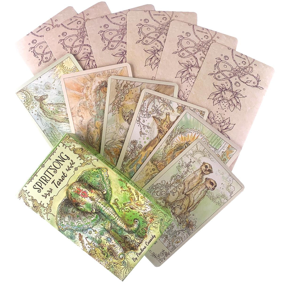 靈魂之歌塔羅牌Spiritsong Tarot-魔法塔羅