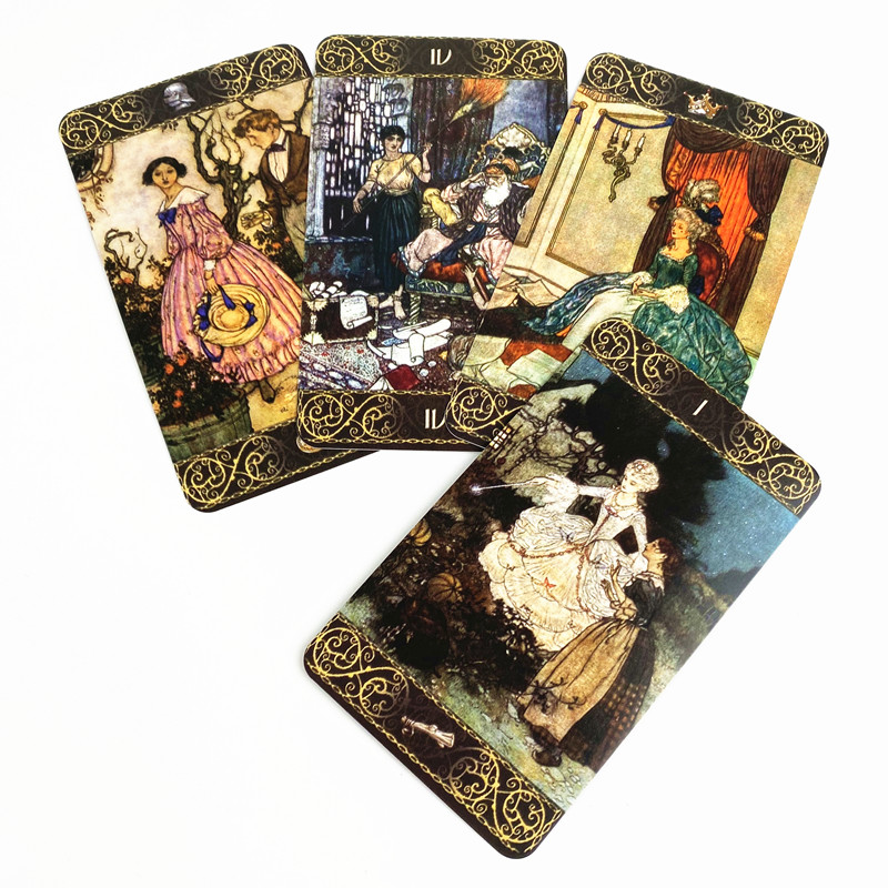 杜拉克奇想世界塔羅牌Edmund Dulac Tarot-魔法塔羅