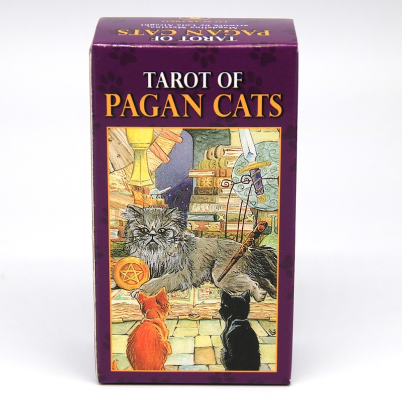 異教徒貓咪塔羅牌Tarot of Pagan Cats-魔法塔羅
