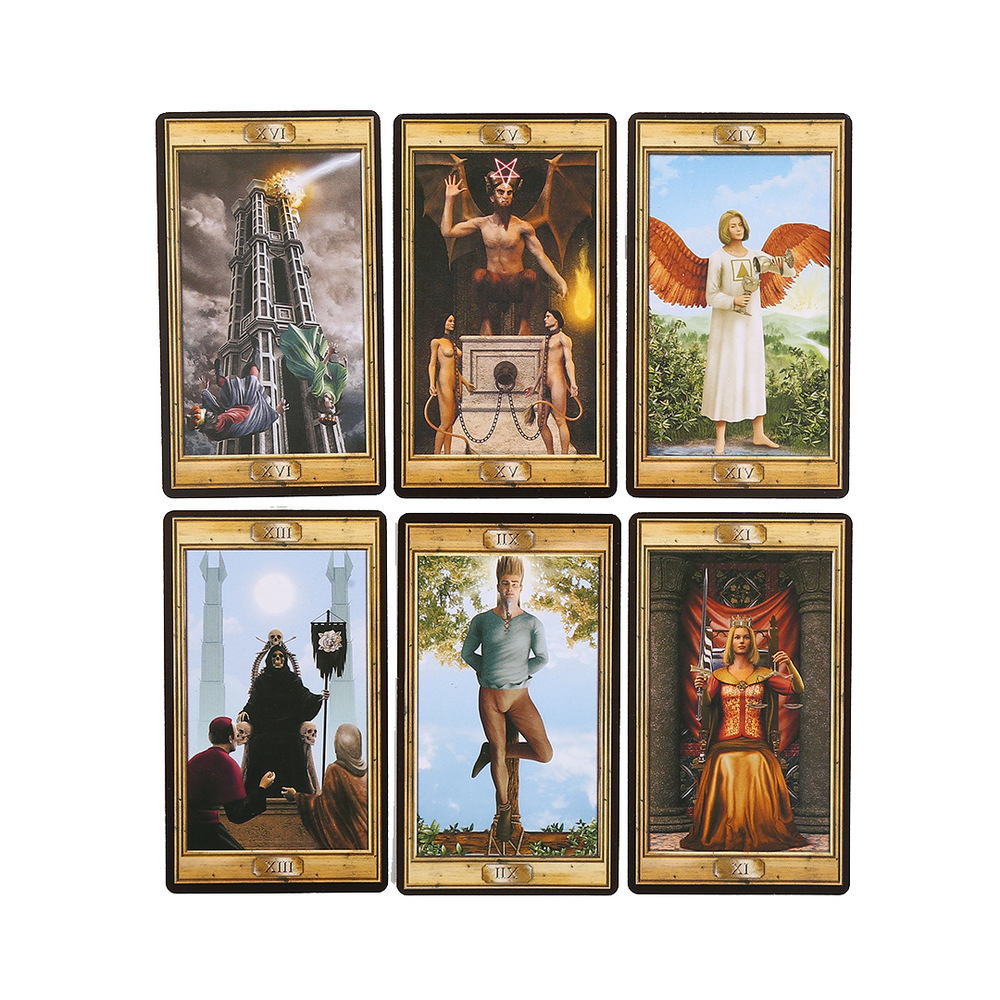 圖匙塔羅牌Pictorial Key Tarot-魔法塔羅