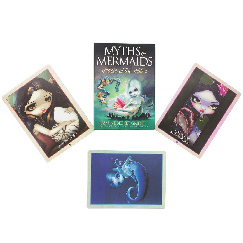 神話人魚神諭卡Myths Mermaids Oracle of the Water-魔法塔羅