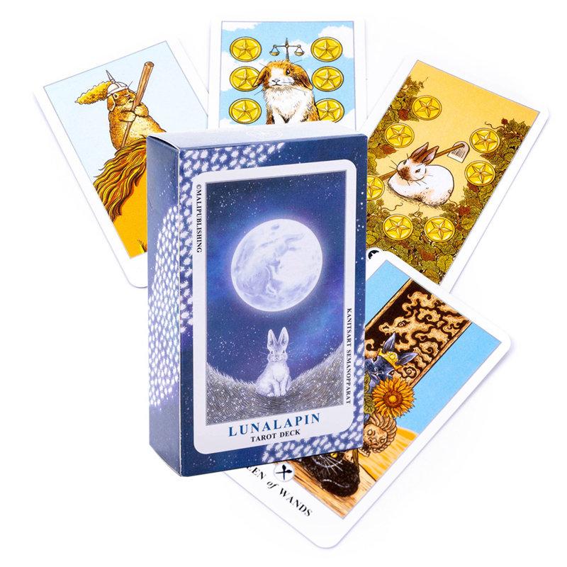 可愛兔子塔羅牌Lunalapin Rabbit Tarot-魔法塔羅