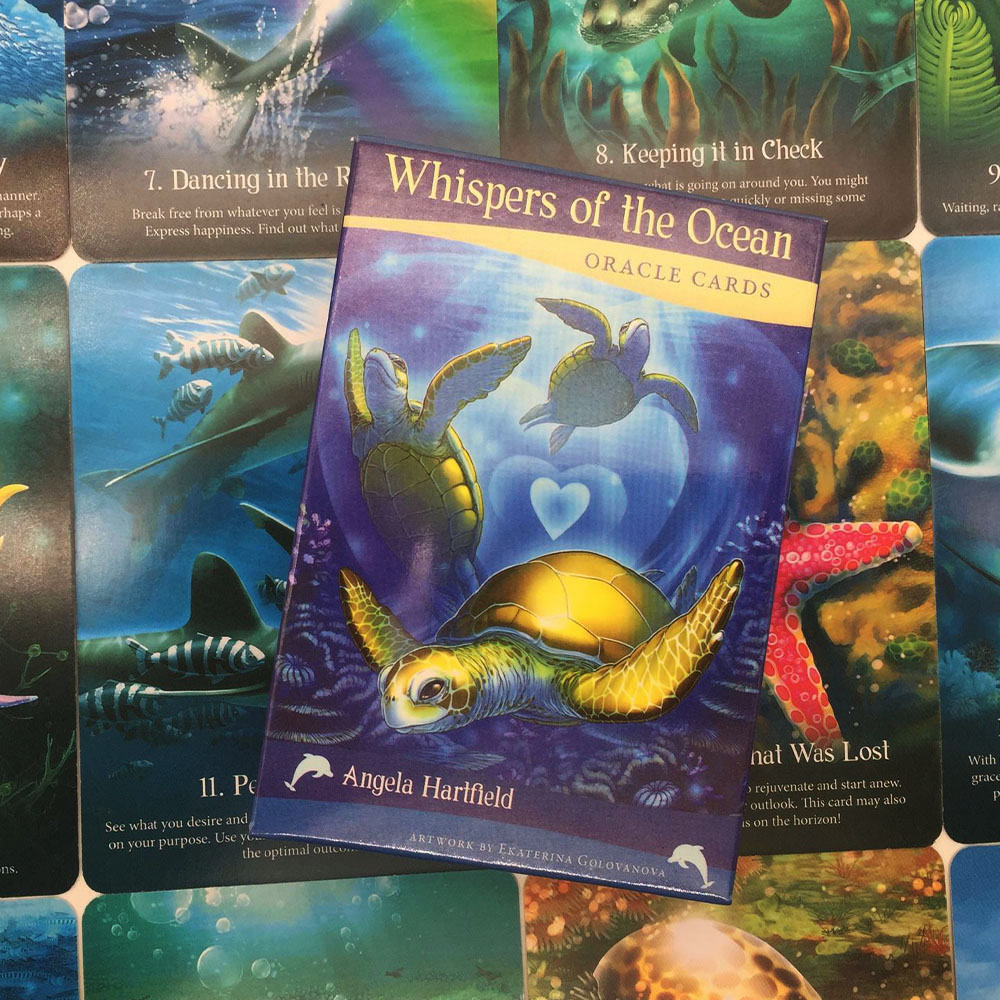 海洋之語神諭卡Whispers of the Ocean Oracle Cards-魔法塔羅