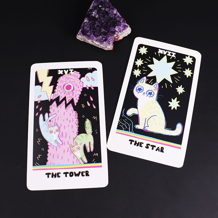 怪異貓塔羅牌The Weird Cat Tarot -魔法塔羅