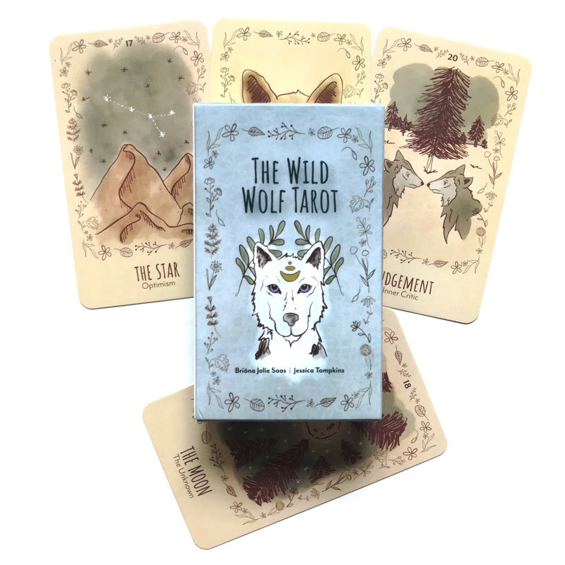 野狼塔羅牌The Wild Wolf Tarot-魔法塔羅