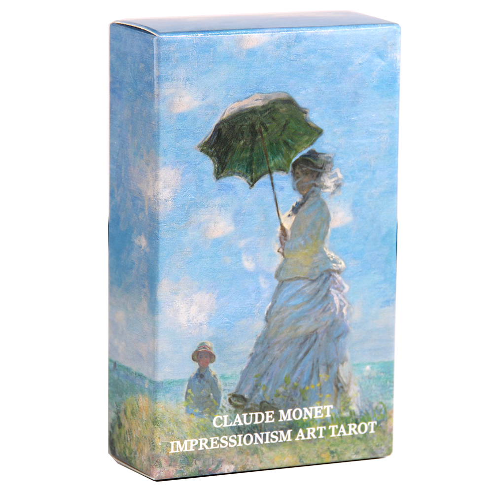 莫奈印象塔羅牌Claude Monet Impressionism Art Tarot-魔法塔羅