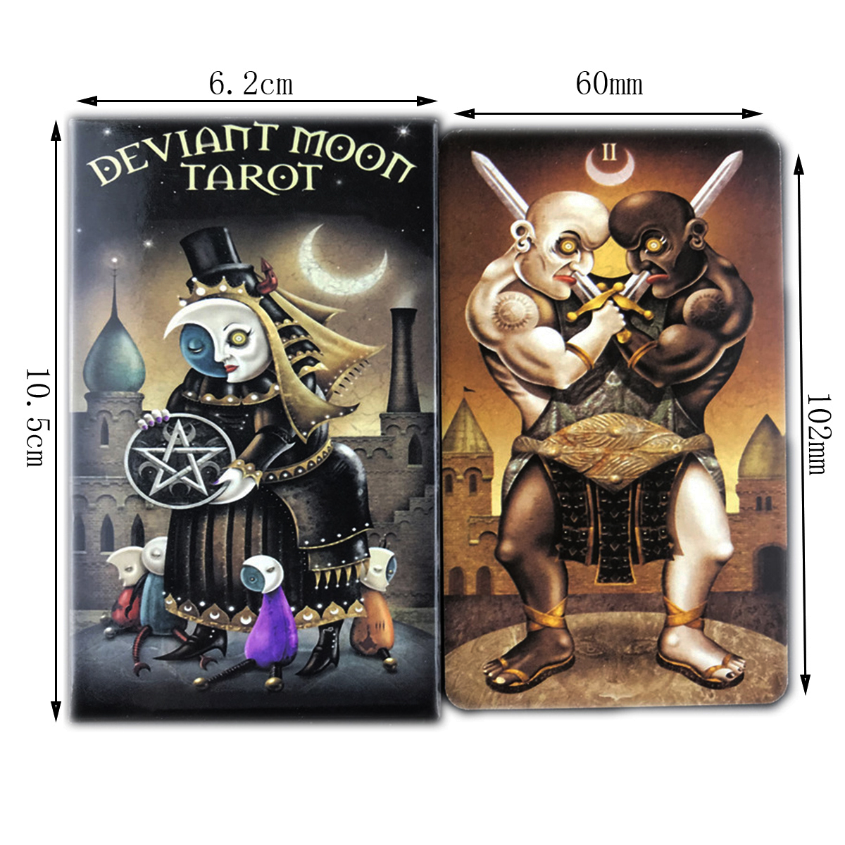 邪月塔羅牌Deviant Moon Tarot-魔法塔羅