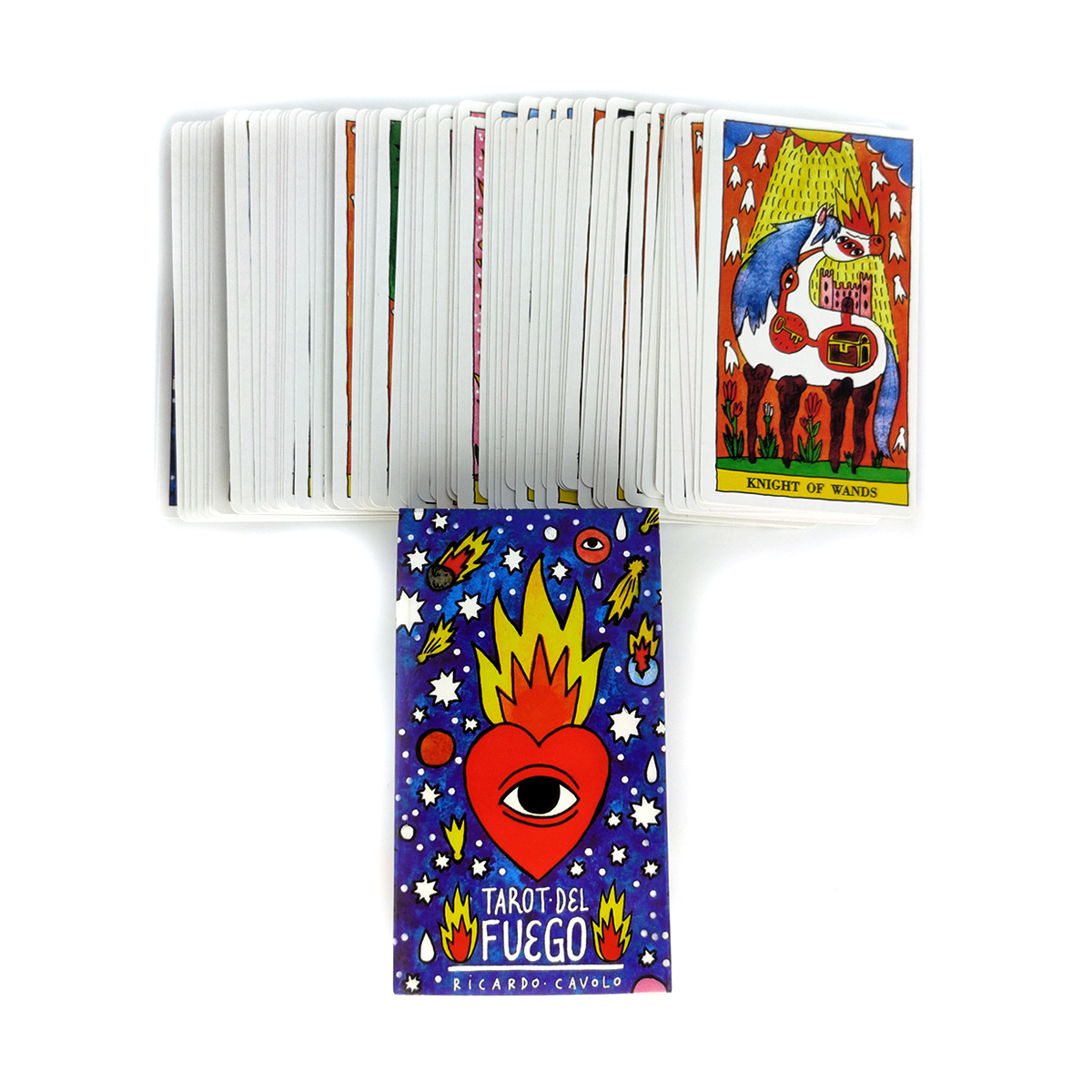 火地島塔羅牌Tarot del Fuego-魔法塔羅