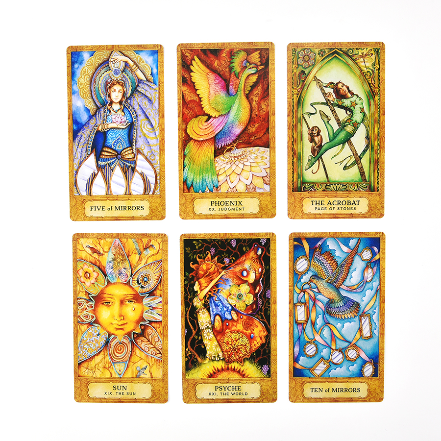 羽化成蝶塔羅牌Chrysalis Tarot-魔法塔羅