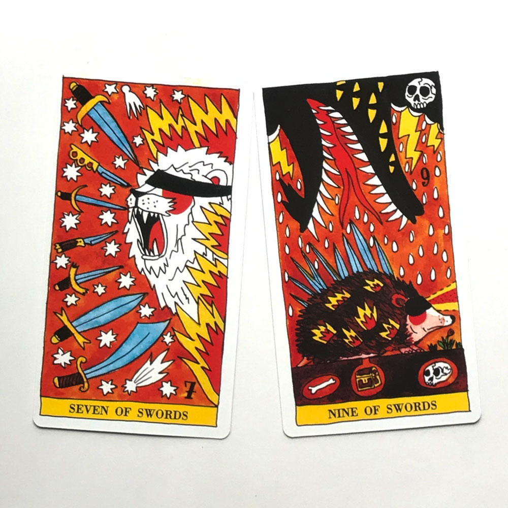 火地島塔羅牌Tarot del Fuego-魔法塔羅