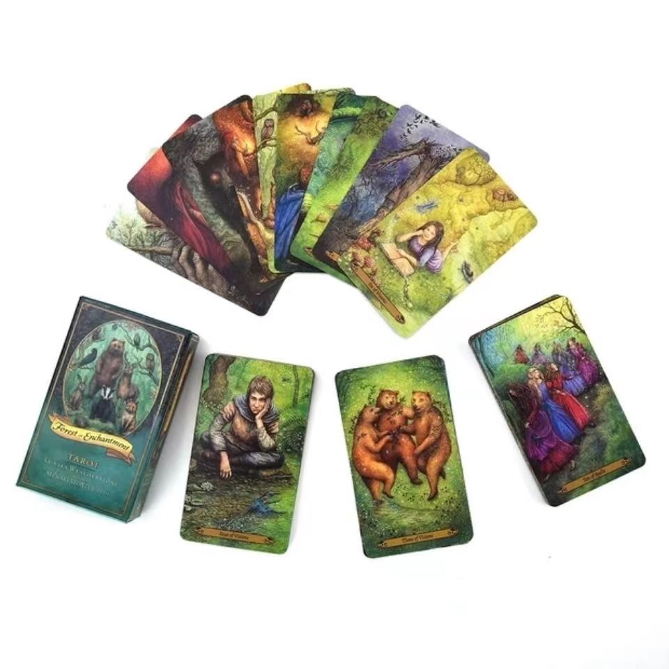 魔法森林塔羅牌Forest of Enchantment Tarot-魔法塔羅
