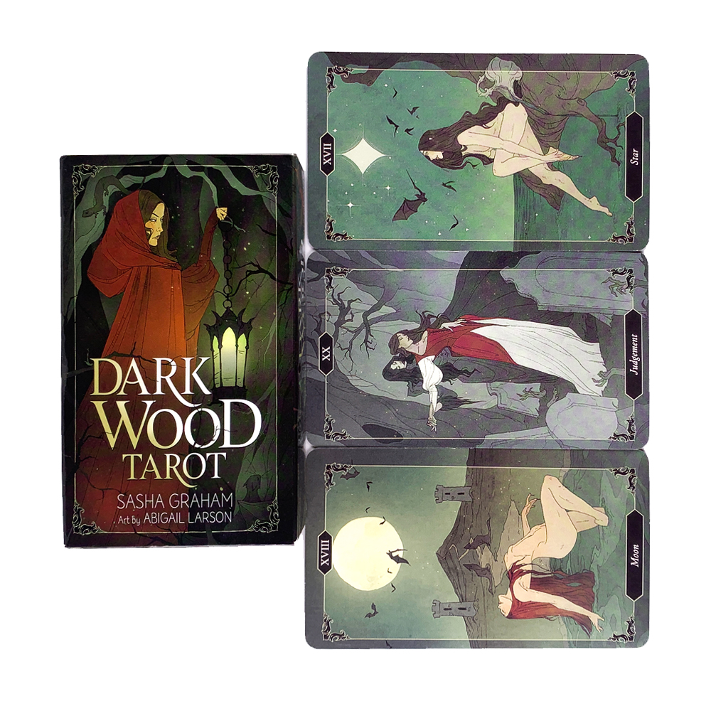 黑暗森林塔羅牌Dark Wood Tarot-魔法塔羅