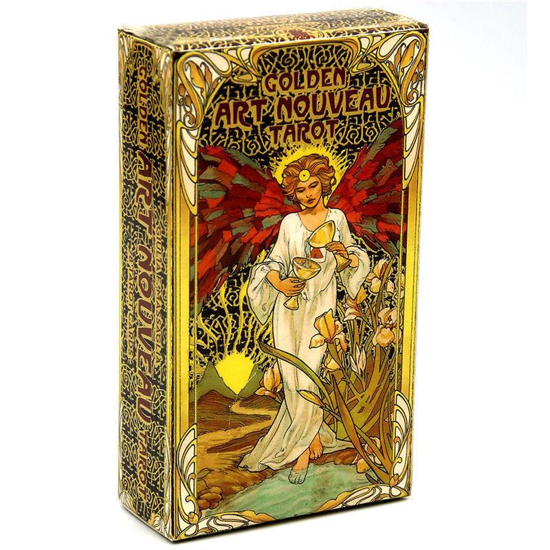 黃金新藝術塔羅牌 Golden Art Nouveau Tarot-魔法塔羅