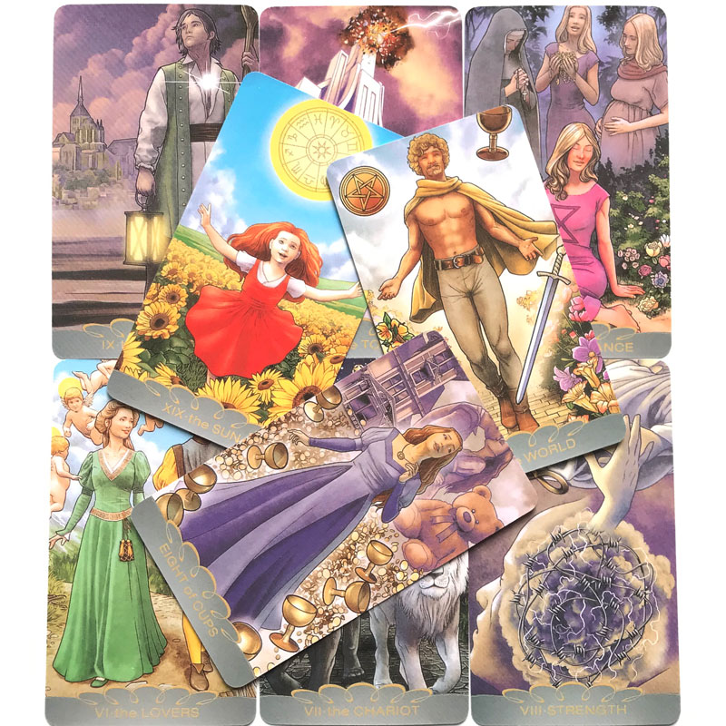 斯科特自由意志塔羅牌Gregory Scott Tarot-魔法塔羅