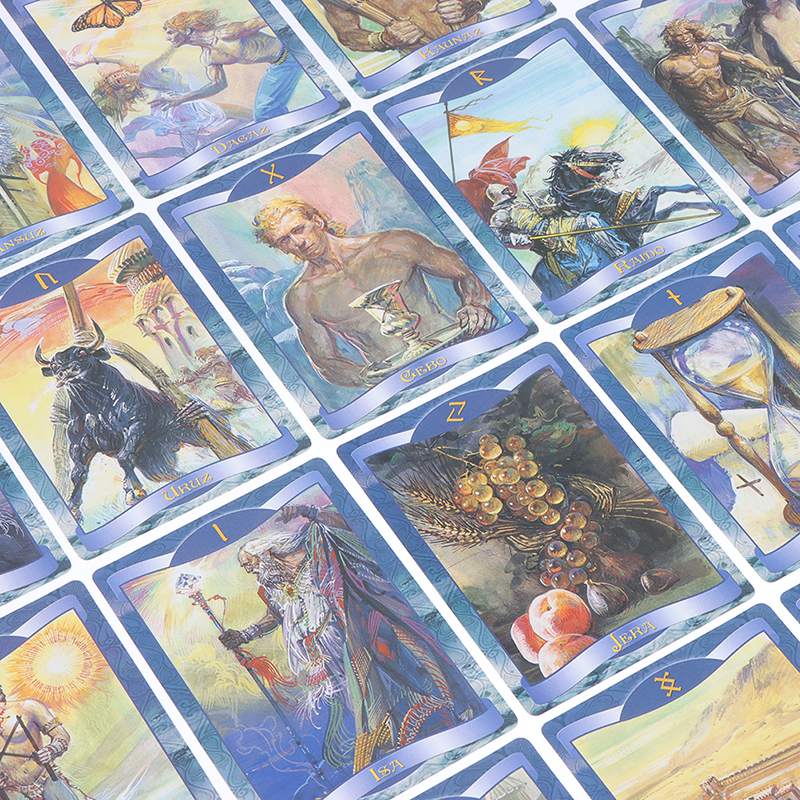 如尼符號神諭卡Runes Oracle-魔法塔羅