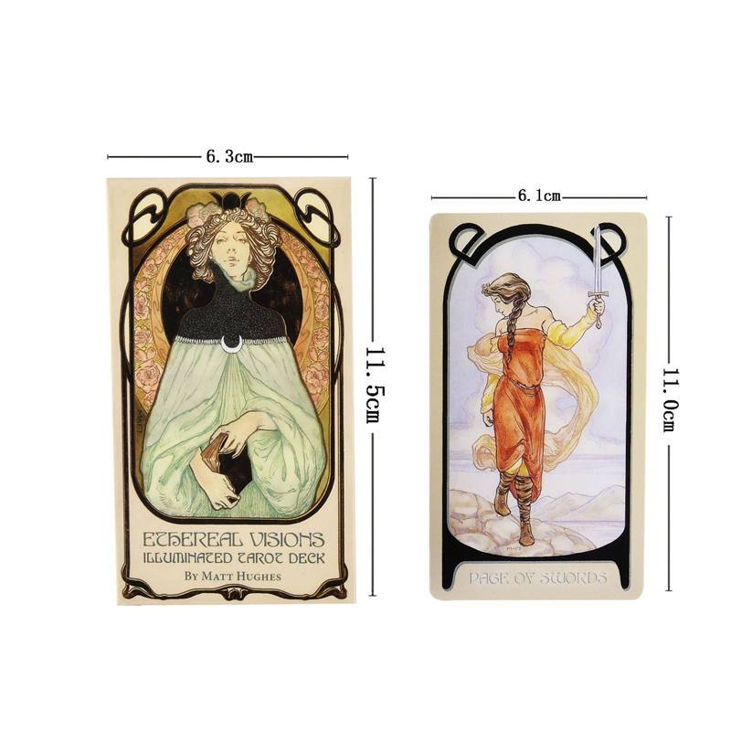 縹緲幻想塔羅牌Ethereal Visions Illuminated Tarot Deck-魔法塔羅