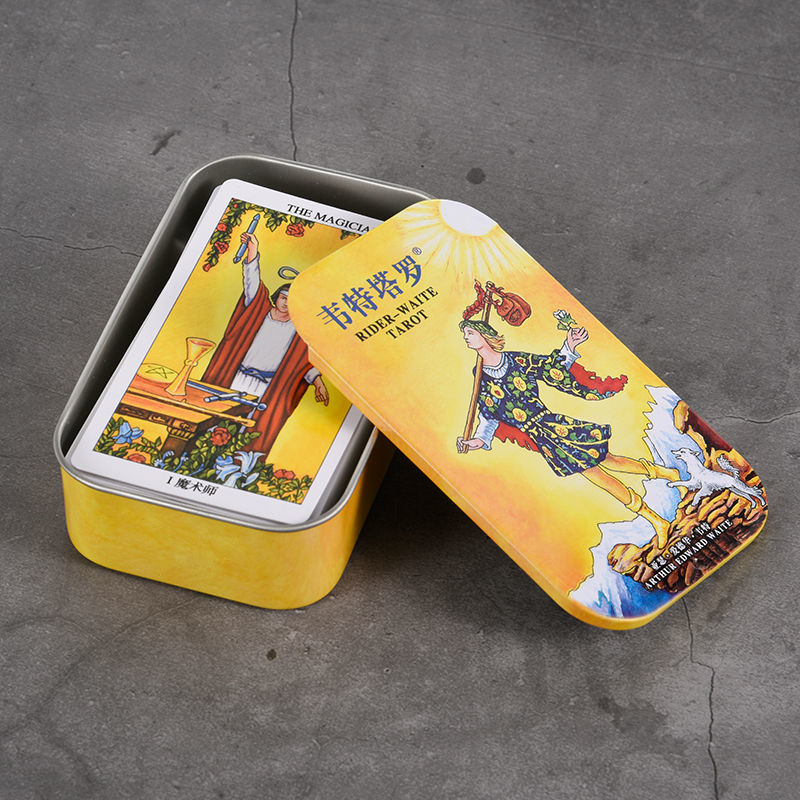 韋特塔羅-鐵盒版Rider-Waite Tarot-魔法塔羅
