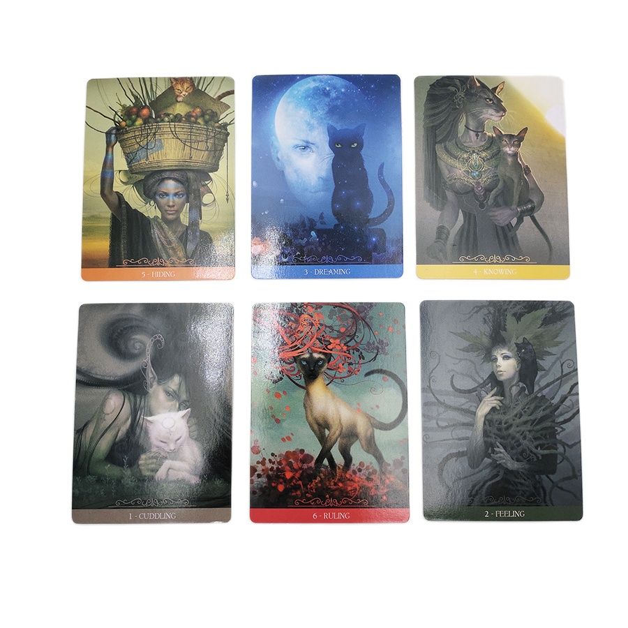 奇幻貓王國神諭卡Fantasy Cats Oracle-魔法塔羅