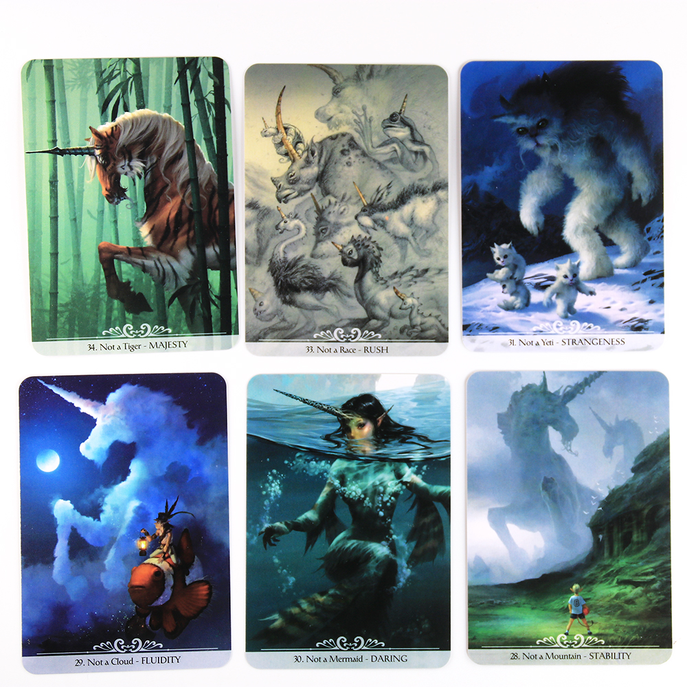 巴維里獨角獸神諭卡Barbieri Unicorns Oracle-魔法塔羅