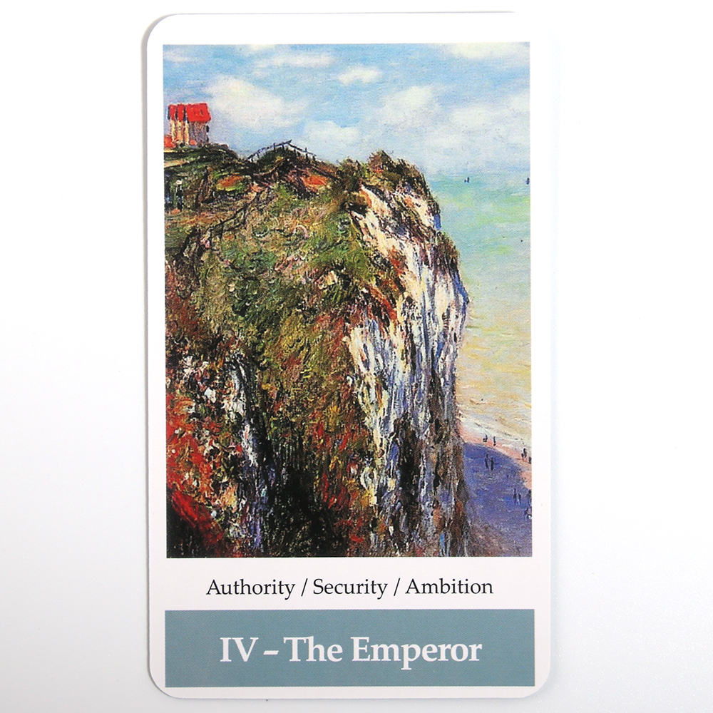 莫奈印象塔羅牌Claude Monet Impressionism Art Tarot-魔法塔羅