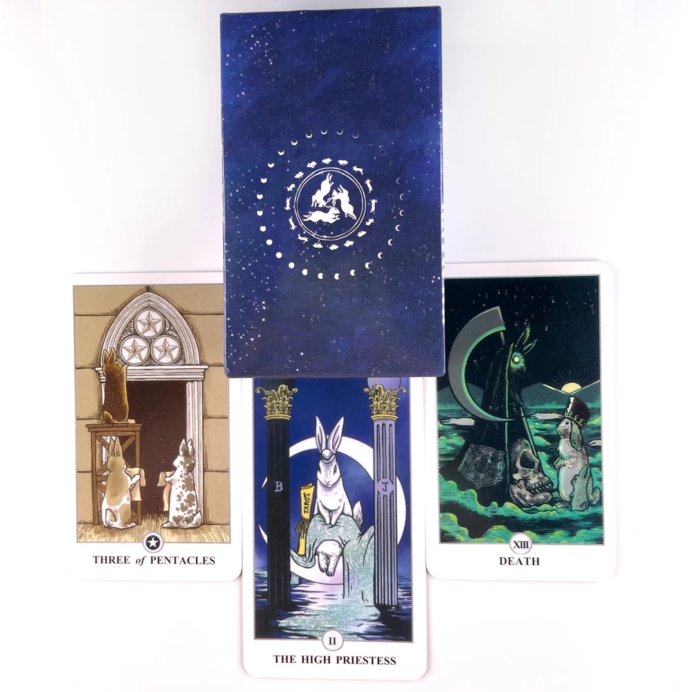 兔子塔羅牌Lunalapin Rabbit Tarot-魔法塔羅